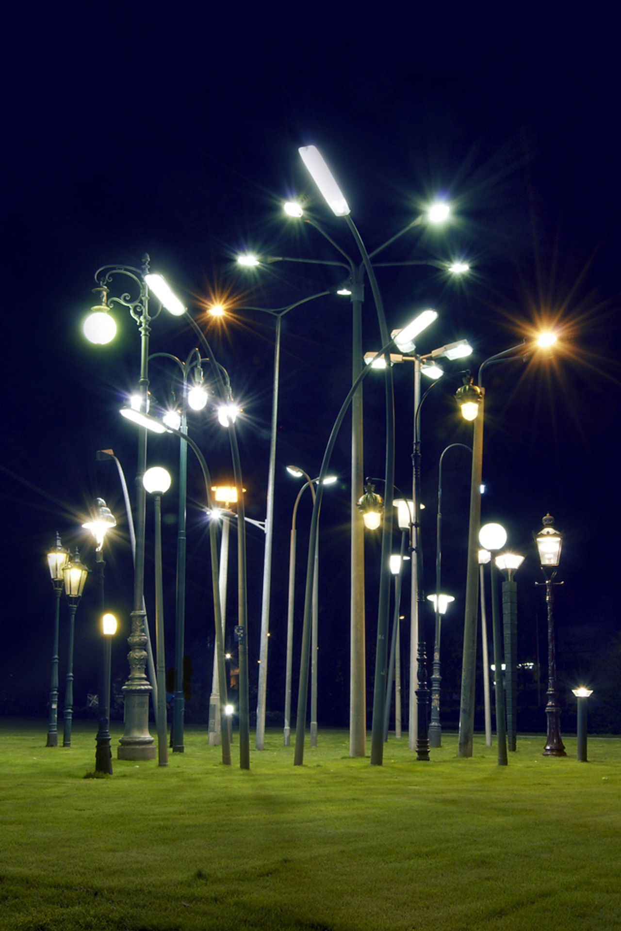 Lighting poles